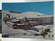🟢cartolina d'epoca subiaco stazione di sports  invernali di monte livata. hotel