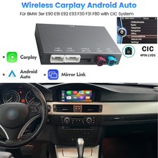 Wireless CarPlay Android Auto Modul für CIC BMW 3er E90 E91 E92 E93 F30 F31 F80