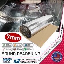 Car Engine Hood Heat Shield Insulation Sound Deadener Noise Mat Deadening Pad