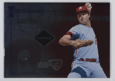2005 Leaf Limited Team Trademarks 24/50 Steve Carlton #TT-3 HOF 0ba6