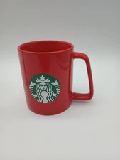 Starbucks 2020 Holiday Christmas 11oz Red Coffee Ceramic Mermaid Cup Mug