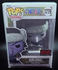🔥 FUNKO POP ARLONG #1779 ONE PIECE  AAA ANIME EXCLUSIVE W/ PROTECTOR 🔥