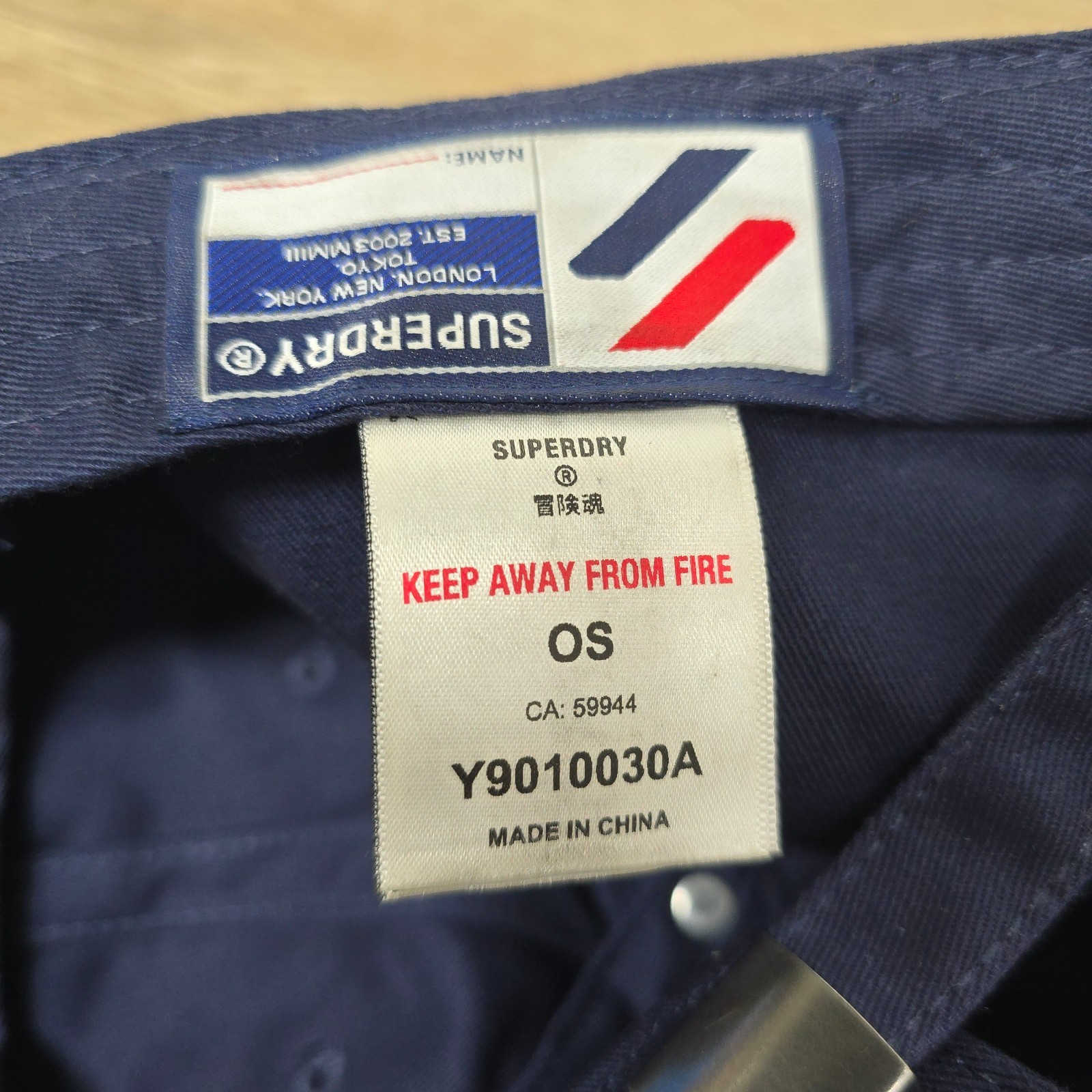 Superdry Hat Adjustable Strapback OSFA Unstructur… - image 12