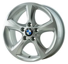 17 Bmw 128i Wheel Rim Factory Oem 71246 2008-2013 Silver