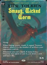 Smaug, Wicked Worm (Borderless) Foil The Hobb...