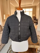 Zara Kids Black Puffer Jacket - Size 9 - Unisex Cozy Quilted Winter Coat