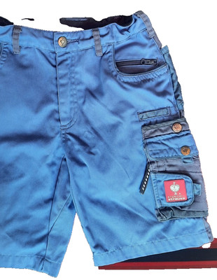 Engelbert Strauss  kurze Hose/Short 134/140, blau