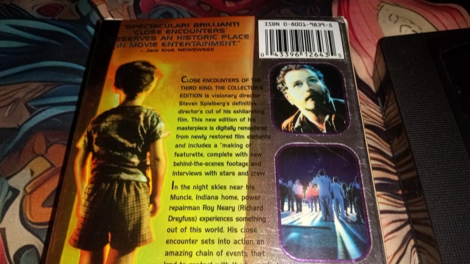 Close Encounters of the Third Kind VHS Tape Sci-Fi 1977 70s - Image 4 of 4