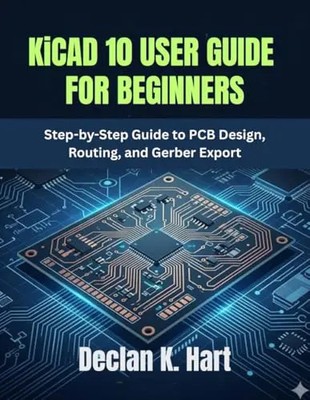 KiCAD 10 USER GUIDE FOR BEGINNERS: Step-by-Step Guide to PCB Design, Routing, an