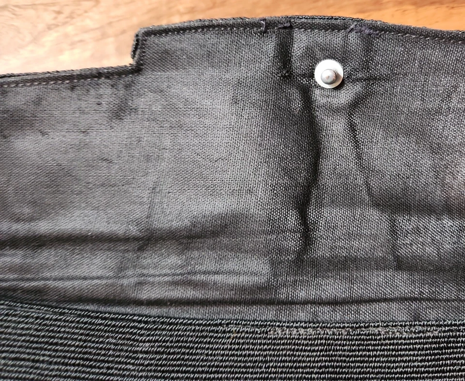 Cartera clutch negra vintage con cable única KORDAY limpia Foto 4 de 4