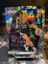 Kate Martin 2024 Panini Prizm WNBA Silver Ice Prizm Rookie Card #126