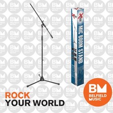 Xtreme MA420B Microphone Stand w/ Boom - MA-420B - Black - Belfield Music - BM