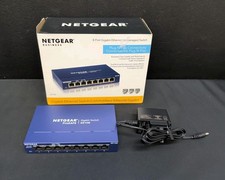 NETGEAR GS108 ProSafe GS108-400NAS 8 Port Standalone Gigabit Ethernet Switch