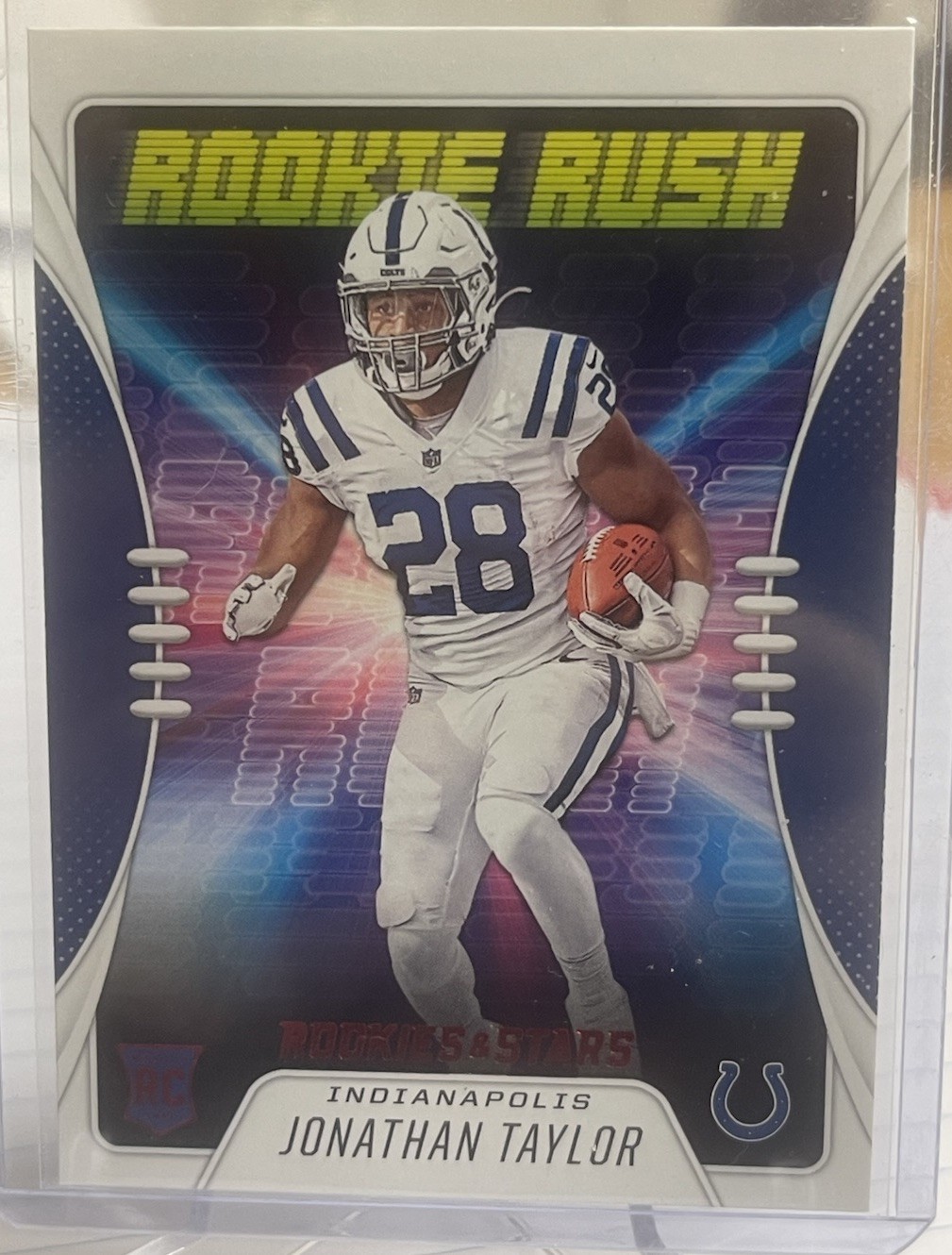 2020 Panini Rookies & Stars Rookie Rush #15 Jonathan Taylor Colts