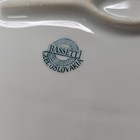 Bassett Czechoslovakia Floral Oval Porcelain Platter, Gold Trim Handles — photo 2