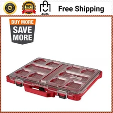 Milwaukee PACKOUT 11 Compartment Low Profile Parts Organizer 48-22-8431