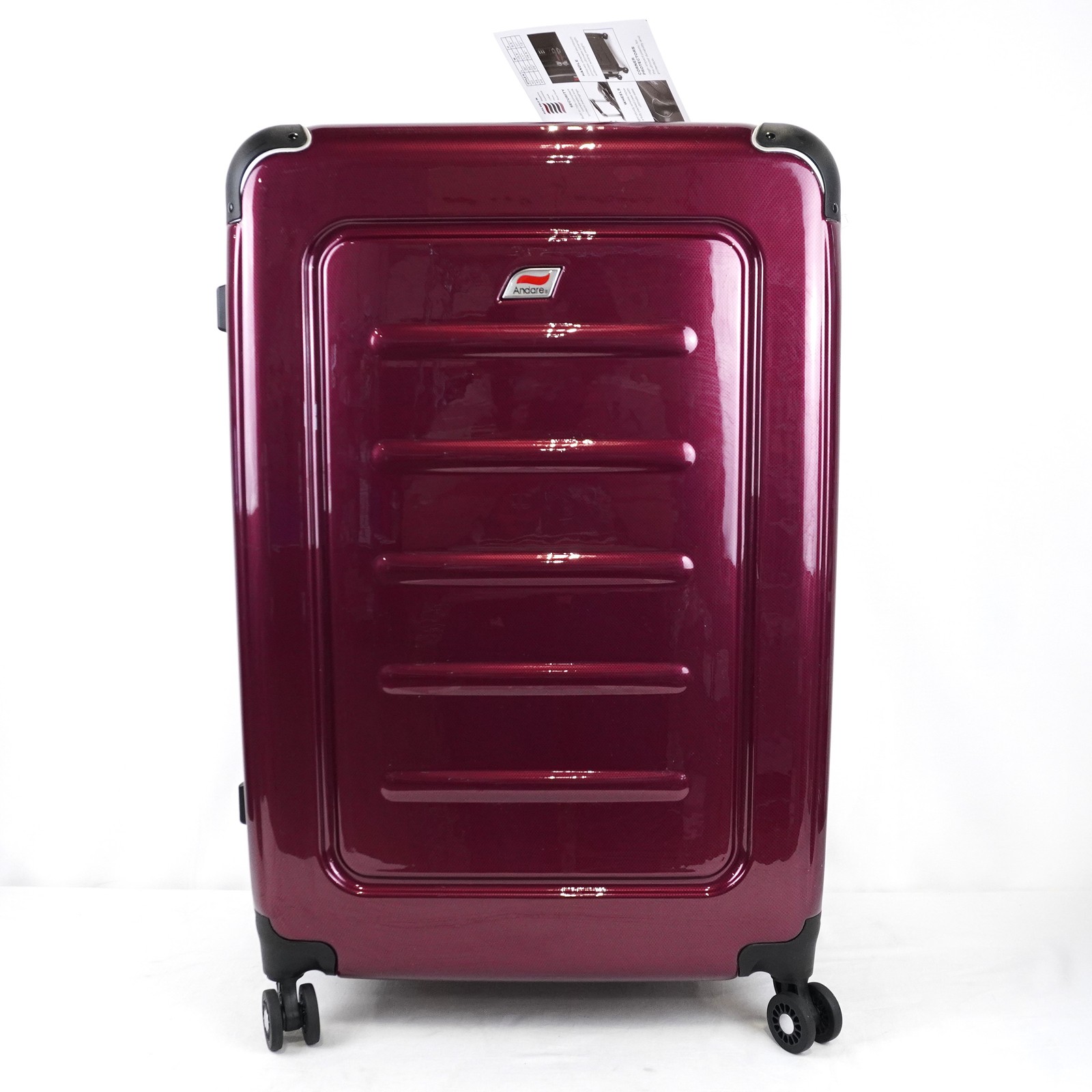 Andare Barcelona-3 29" Exp. Hardside Spinner Rolling Suitcas