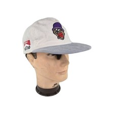 Mitch Flippo Corduroy Breakfast Ball Club Street Wear Snapback White Hat Cap