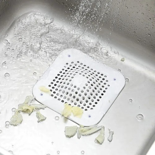 1 Abflusssieb Universal Schwarz Silikon Groß Spülbecken Waschbecken Dusche - Bild 6 von 8