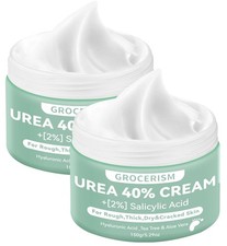 2 Packs Urea Cream 40 Plus 2 Salicylic Acid 10.58 Ounce Pack of 2