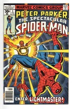 Spectacular Spider-Man #3 1977 Marvel 1st Lightmaster App VF/NM Comic