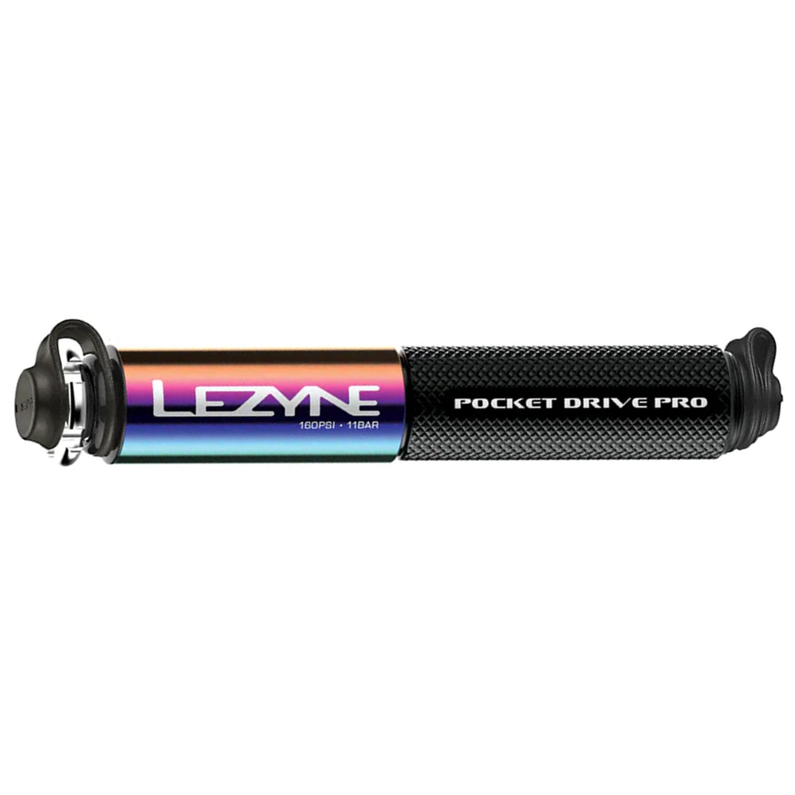 Компактный алюминиевый велосипедный насос Lezyne Pocket Drive Pro со встроенным ABS Flex