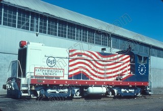 Original Slide US Steel Co. S12 76 Bicentennial At Pittsburg CA. 8/76
