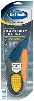 Dr. Scholl's Pain Relief Orthotics For Heavy Duty Support Men's Size 8-14 1 Pair