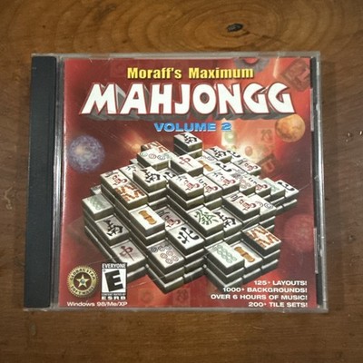Moraff's Maximum Mahjongg Volume 2 PC CD-ROM Video Game Windows