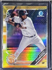 Fabian, Sandro - 2019 Bowman Chrome Prospect - Gold - 5/50
