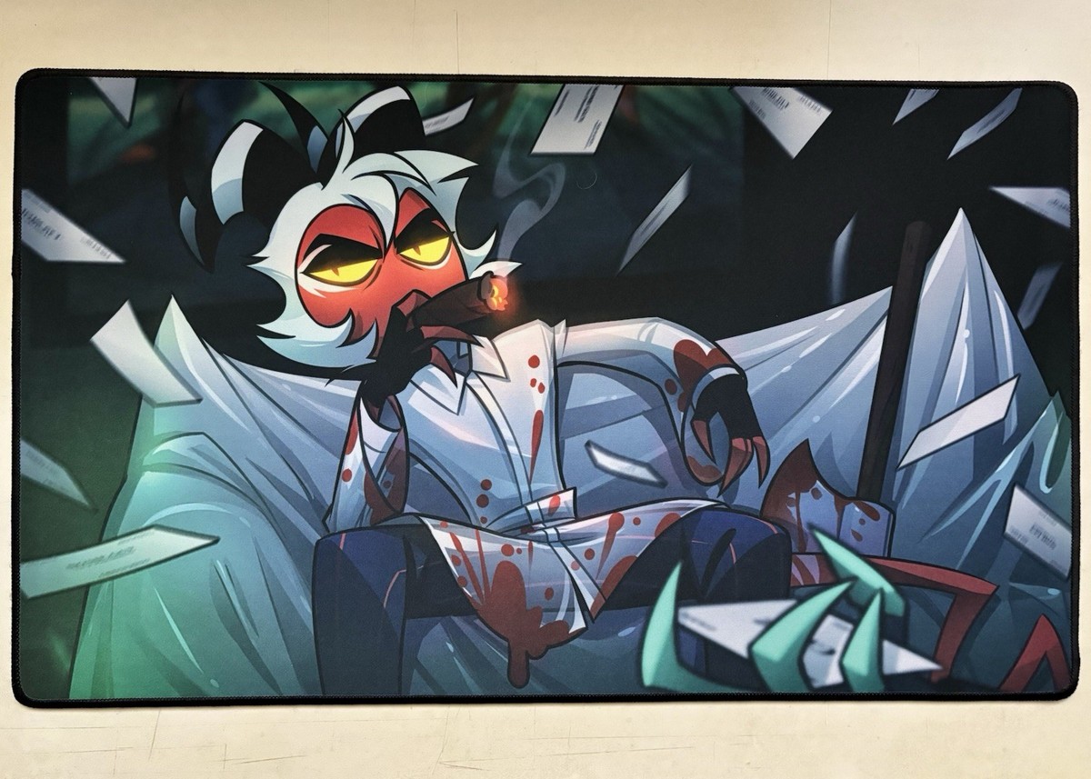 NEW 2025 Helluva Boss SLASHER CRIMSON Ltd Ed Official Mistake