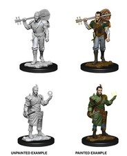 WZK90055 Dungeons  Dragons Unpainted Miniatures: W12 Male Half-Elf Bard