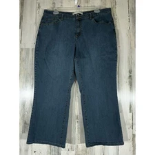 Venezia Stretch Bootcut Jeans Size 22 Petite (40x27) Medium Wash