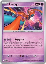 DEOXYS 032/086 UC CHAOS RISING POKEMON REVERSE HOLO LP