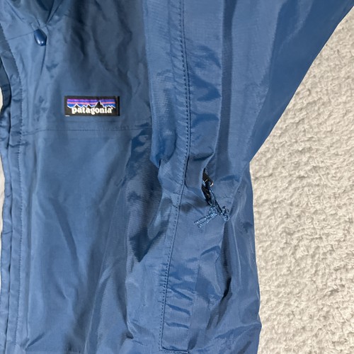 Patagonia Torrentshell Rain Jacket Womens Medium Teal Gorpcore BROKEN ZIPPER - Bild 6 von 20