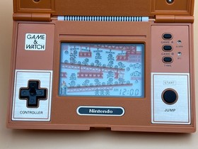 Vintage 1983 Nintendo Game & Watch Donkey Kong DK-52 CIB Crystal Clear LCD MIJ