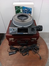 Kodak Carousel 4600 Projector: Remote, Projection Lens WORKS GREAT 