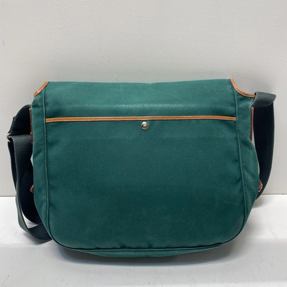 Bolso mensajero de lona verde Dooney & Bourke Foto 2 de 4