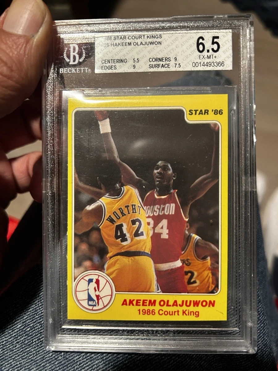 Hakeem Olajuwon Beckett Grading Services (BGS) Basketball Rookie