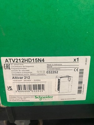 Schneider Altivar AVT212HD15N4 VFD 15HP 480V Variable Frequency Drive