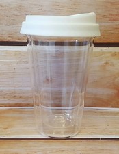 TAKE OUT TRAVEL MUG (Glass) WITH SILICONE LID