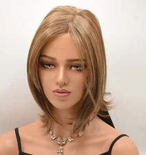 LACE FRONT MONO TOP 14 STRAIGHT TOPPER BelleTress, Nutella Buttercream CLEARANCE