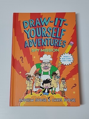 Andrew Judge Draw-It-Yourself Adventures: Spy Mission (Hardback)