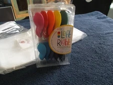 OOLY Left Right Ergonomic Crayons Set of 10 Polymer Erasable NEW Crayons Age 3+