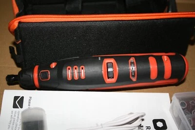 HARDELL 12V CORDLESS ROTARY TOOL, 6-SPEEDS ROTARY TOOL KIT, 30000 RPM POWER