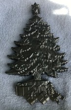 10 pack Metal Stamping Christmas Tree Gifts Girl STEEL .020" Thick MADE IN USA