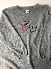Walt Disney World Mickey Fleece Sweater Size Large