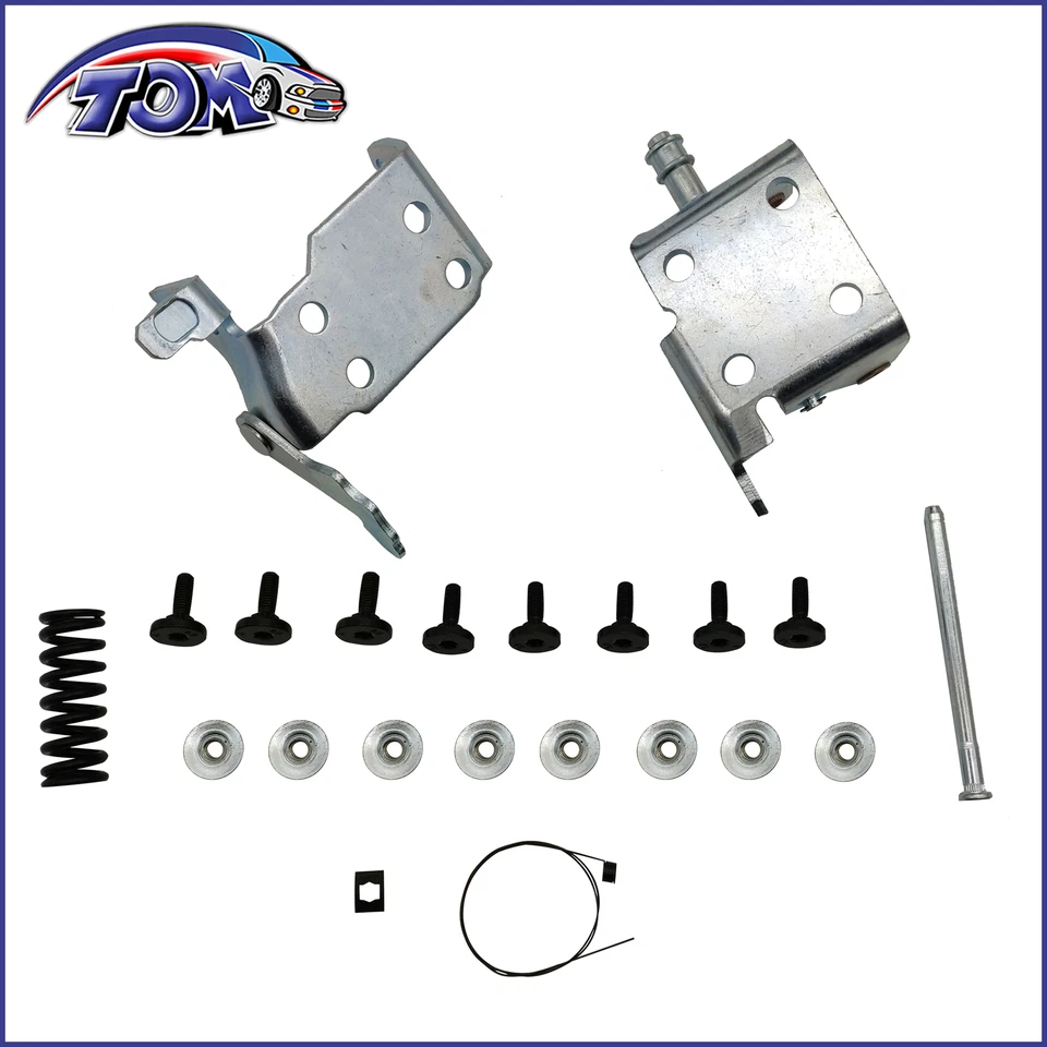 Front Upper Door Hinge Repair Kit LH for 88-02 GMC Cadillac Chevy Pickup Truck - Imagem 3 de 4