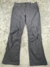 prAna Halle Straight Fit Short Inseam Pants Charcoal Gray Women's Size 10