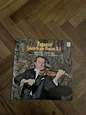 Henryk Szeryng Paganini Concerto per Violino No 3 Gibson LSO 12" LP Play Tested